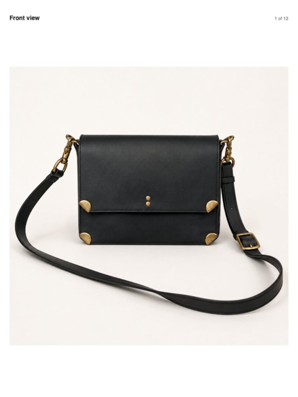 Coach 1941 Cooper 38660 Black Glovetanned Leather Shoulder Bag